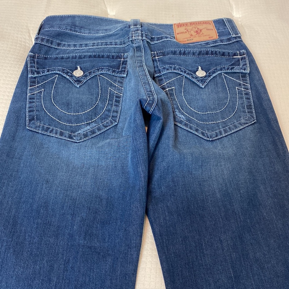 ✅Men True Religion Ricky Jeans Size 33 - Picture 7 of 11